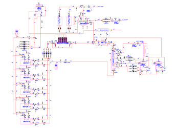 Diagrama de proceso de cogeneración